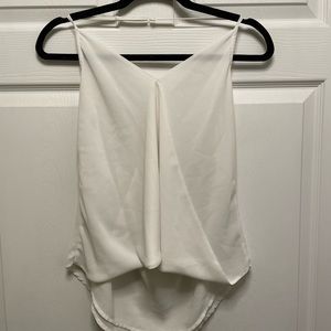 White halter top